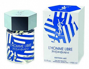 Yves Saint Laurent  L'Homme Libre Edition Art